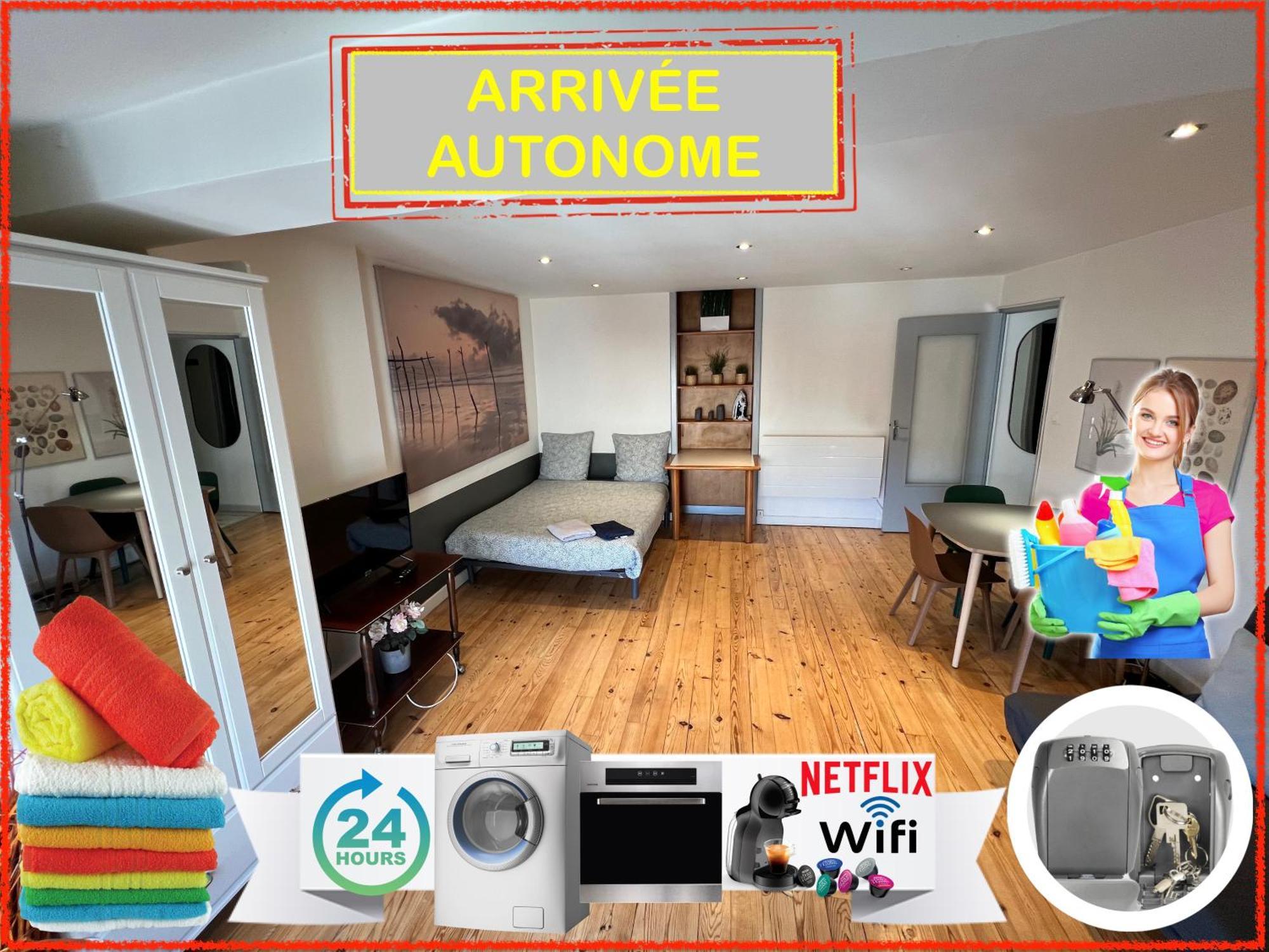 Appartamento 018 Chic & Cosy F1 41M2 Hypercentre Wifi Smart Tv Netflix Saint-Etienne  Esterno foto